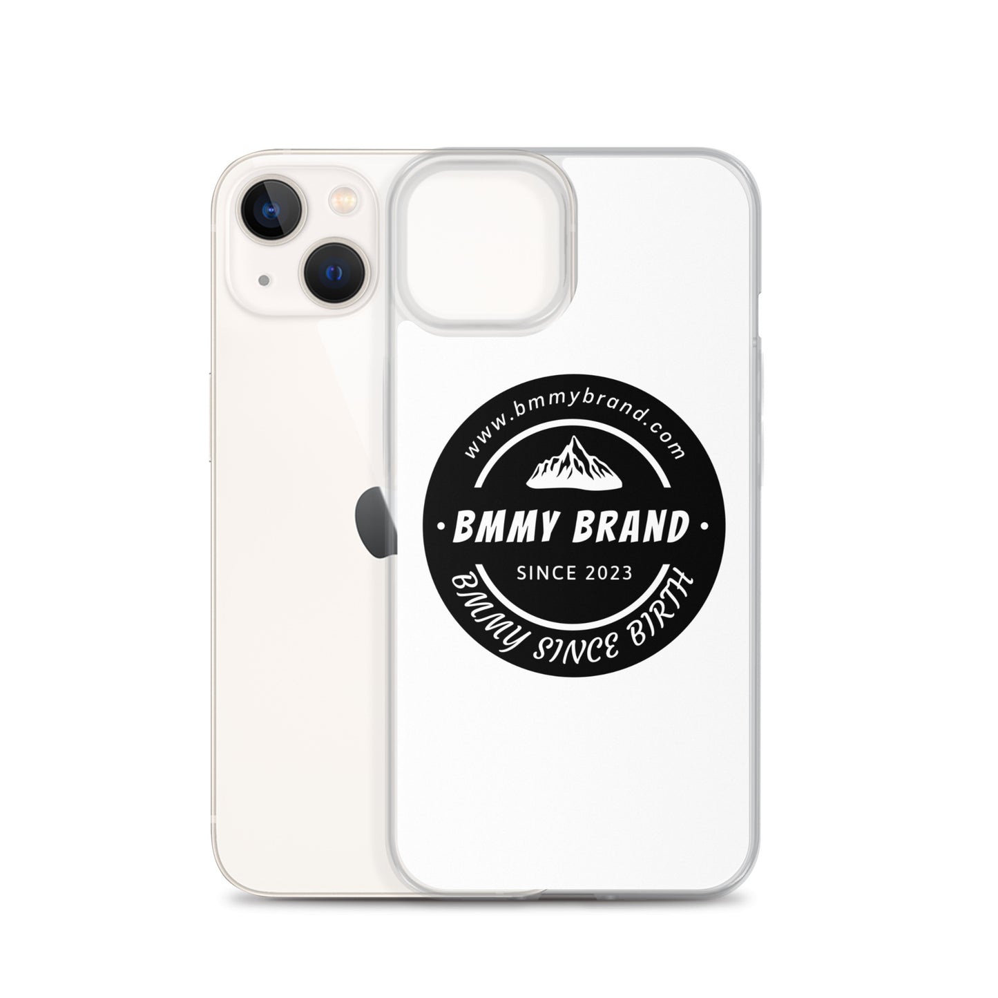 BMMY Brand Clear Phone Case