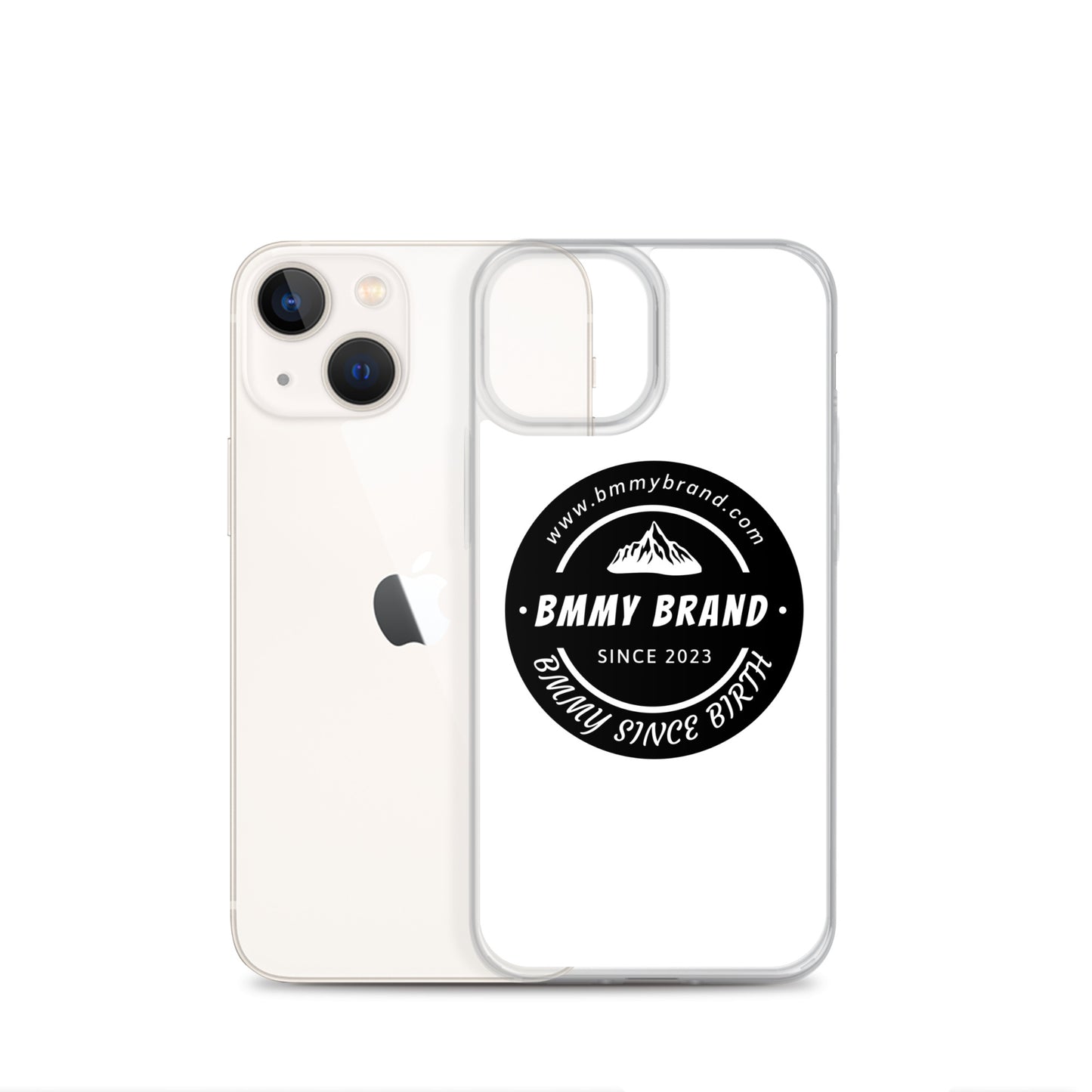 BMMY Brand Clear Phone Case