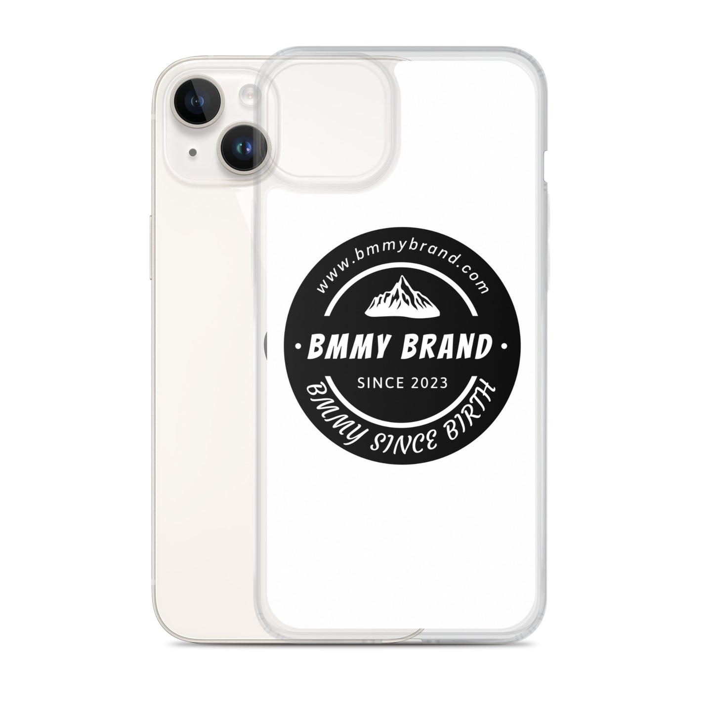 BMMY Brand Clear Phone Case