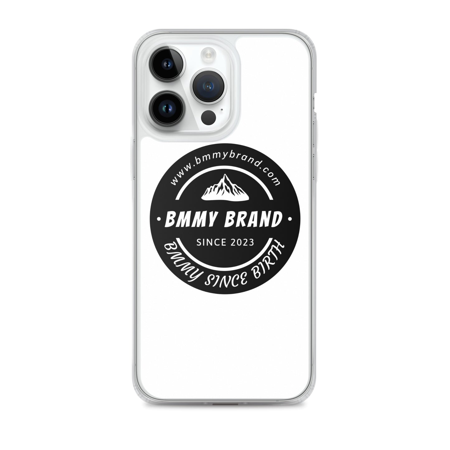 BMMY Brand Clear Phone Case