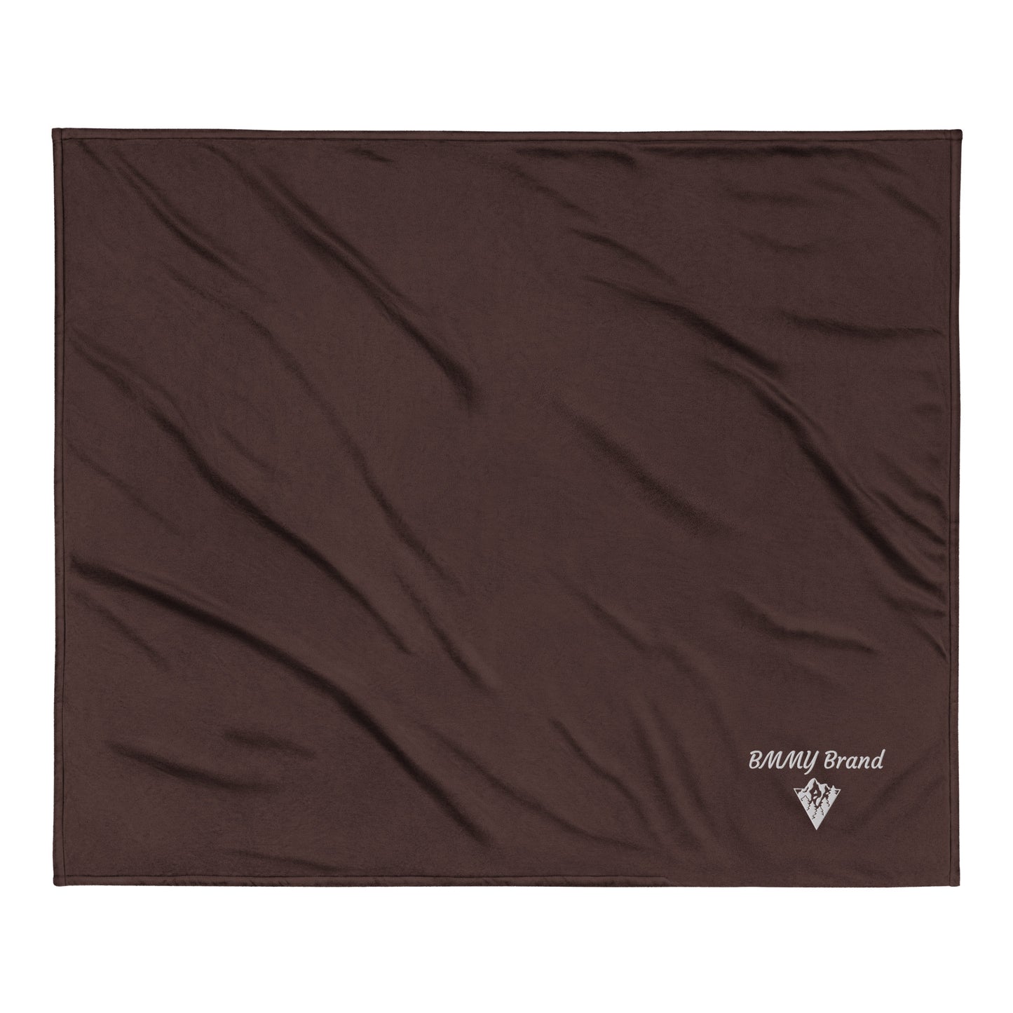 Sherpa Blanket Premium Throw Blanket Brown White