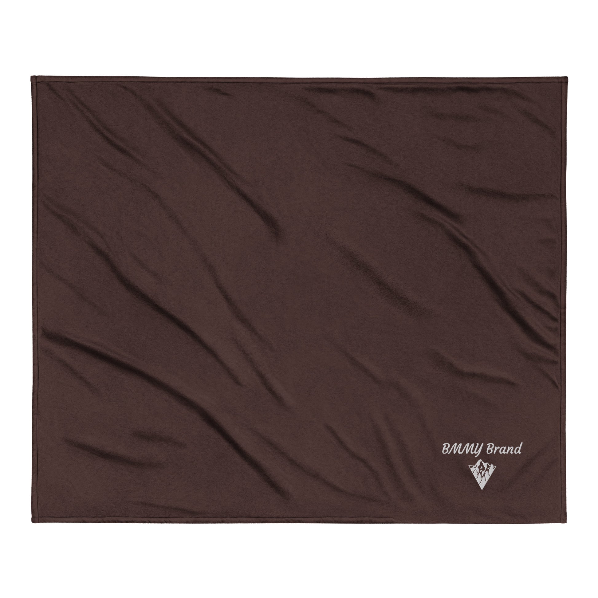 Sherpa Blanket Premium Throw Blanket Brown White