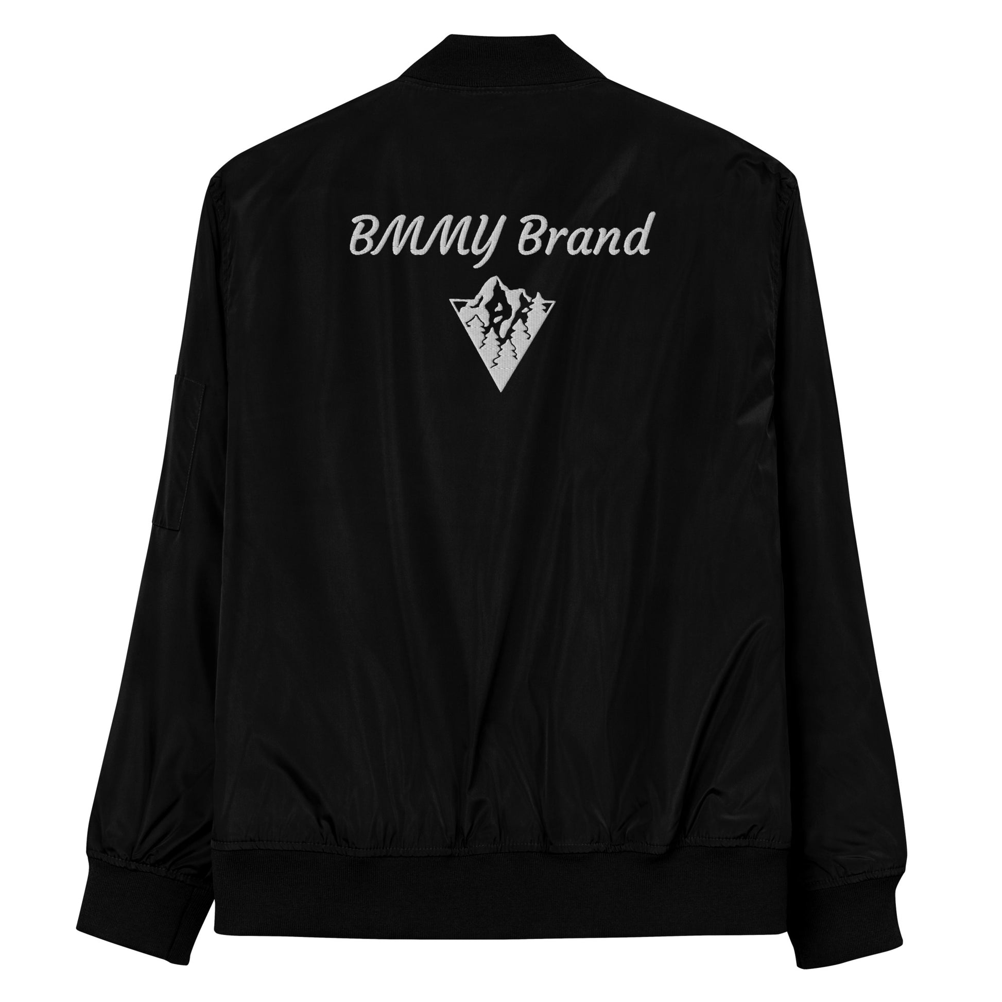 Bomber Jacket Premium Recycled Material Black