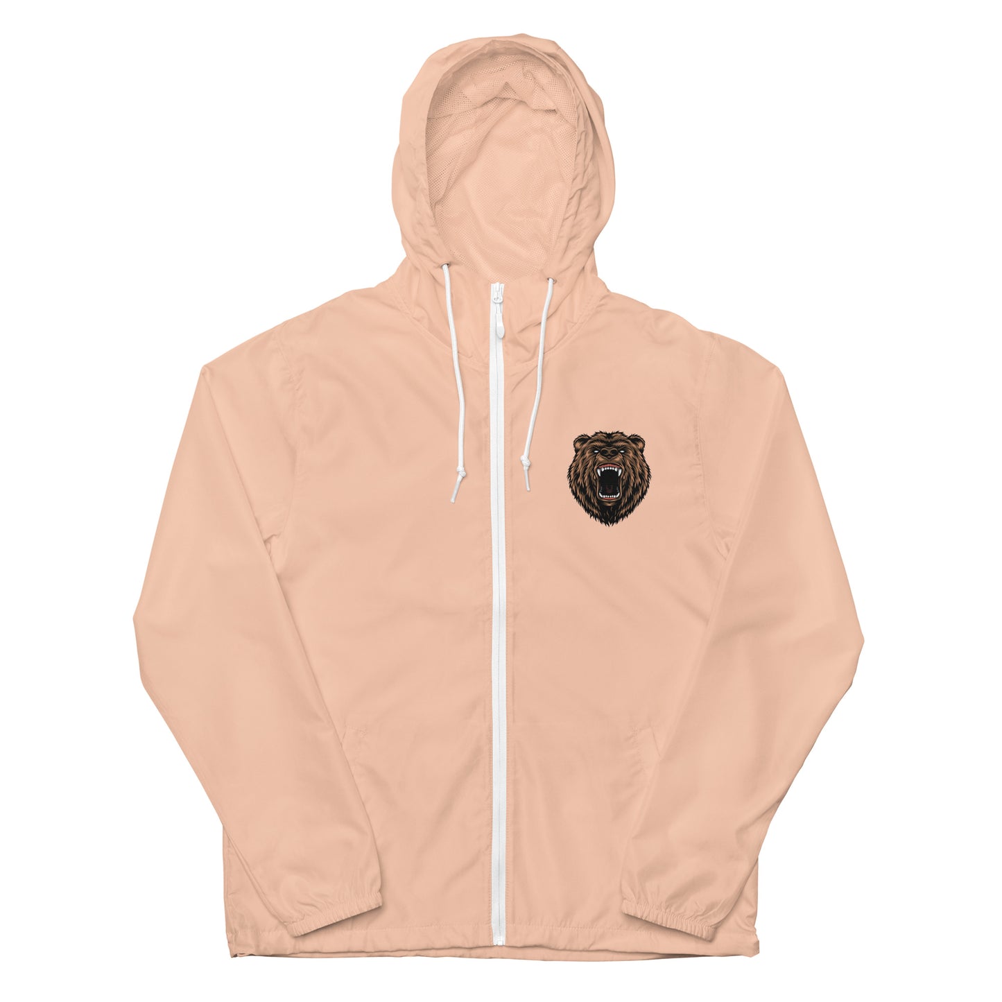 Unisex lightweight zip up windbreaker