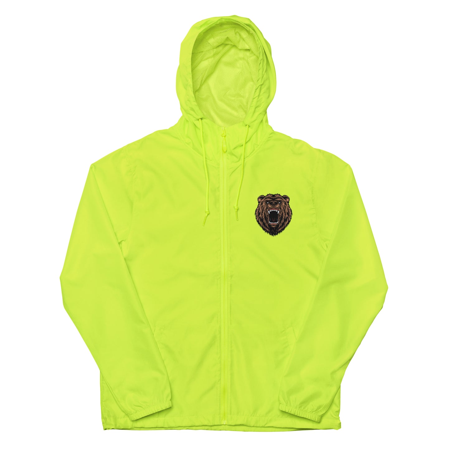 Unisex lightweight zip up windbreaker