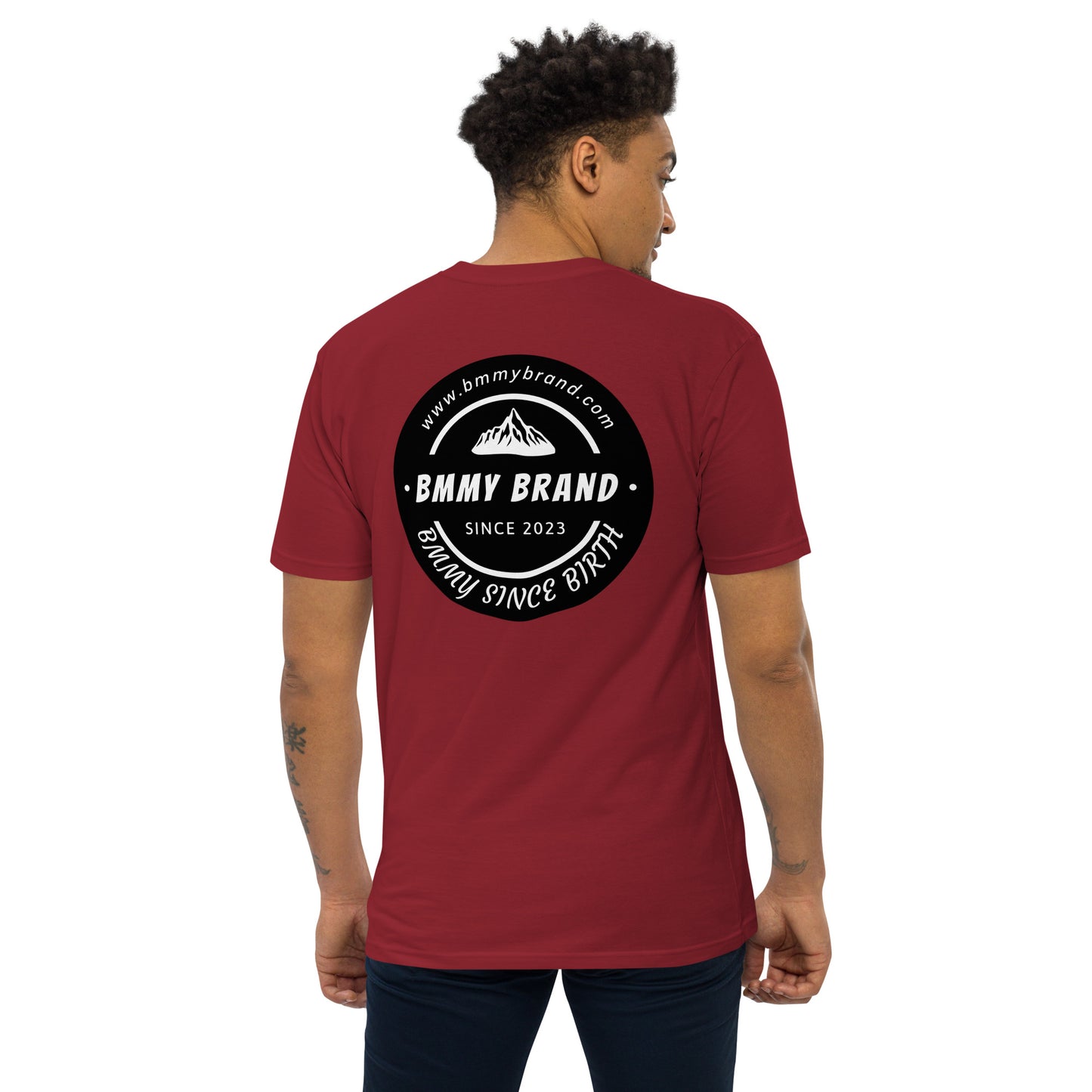 Men’s Premium Heavyweight Tee T-shirt Brick Red