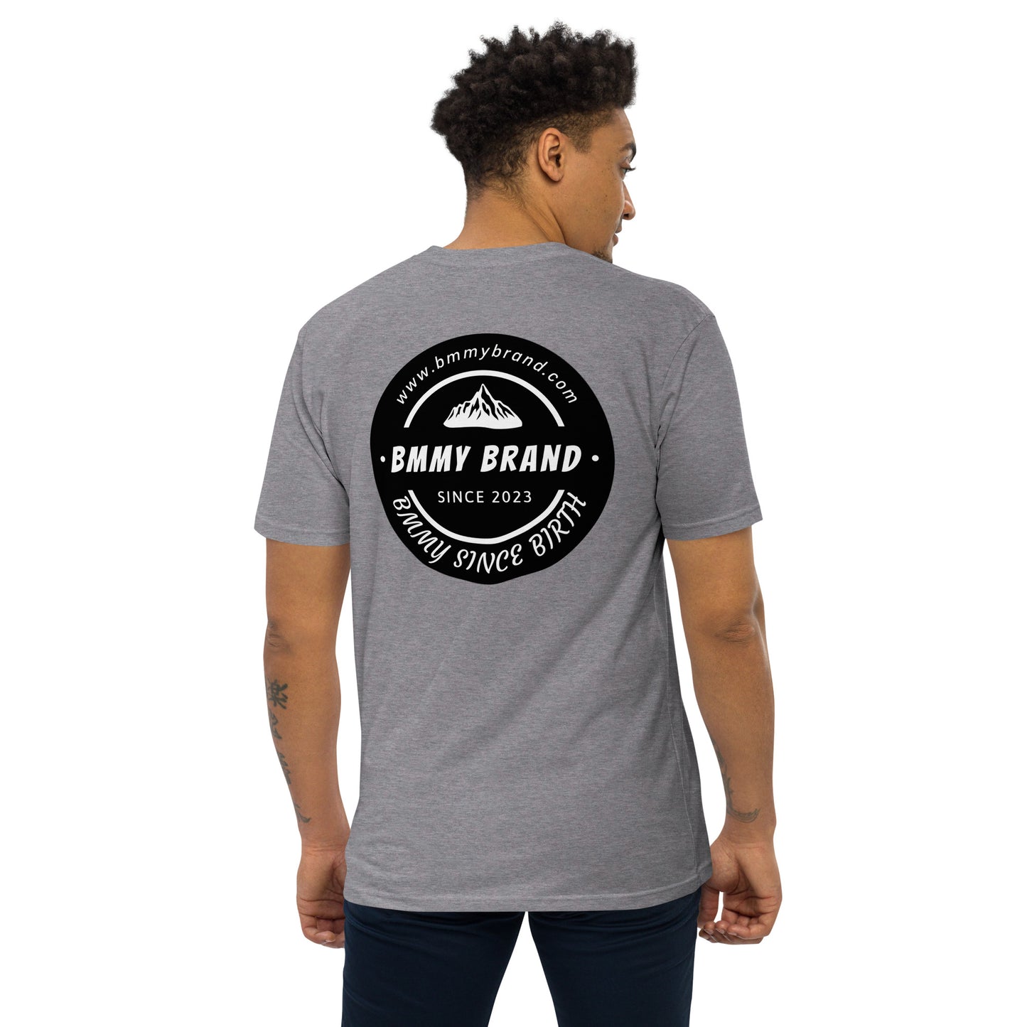 Men’s Premium Heavyweight Tee T-shirt Carbon Grey