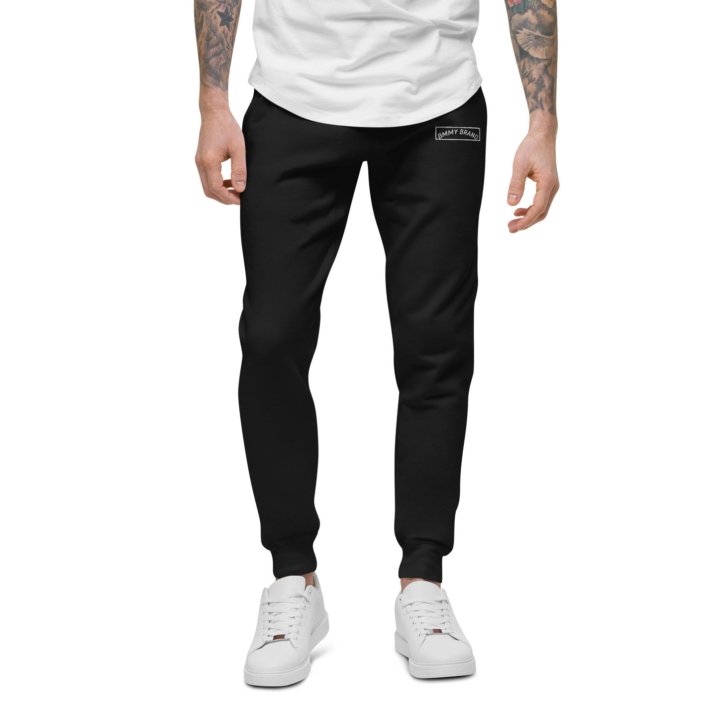 Sweatpants Fleece Unisex Joggers Black