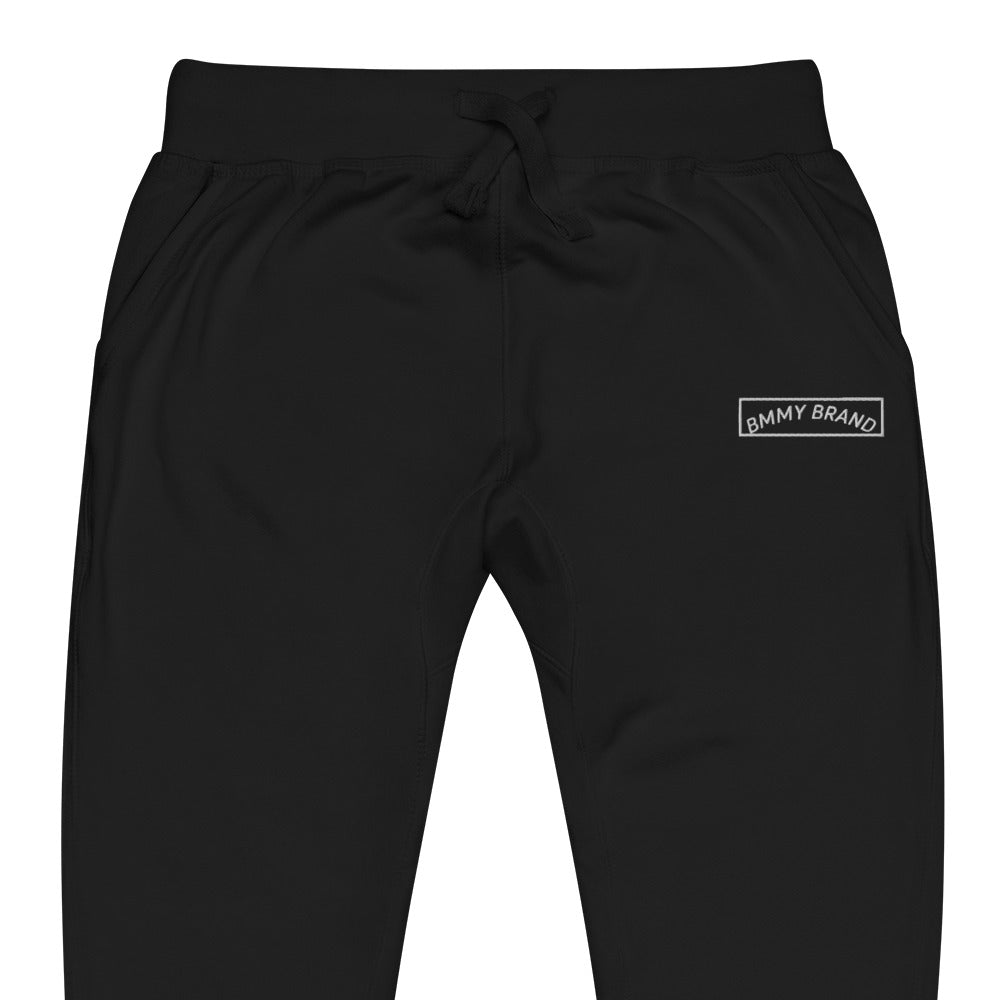 Sweatpants Fleece Unisex Joggers Black