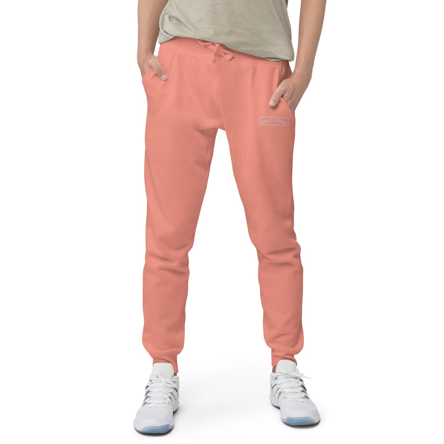 Sweatpants Fleece Unisex Joggers Dusty Rose