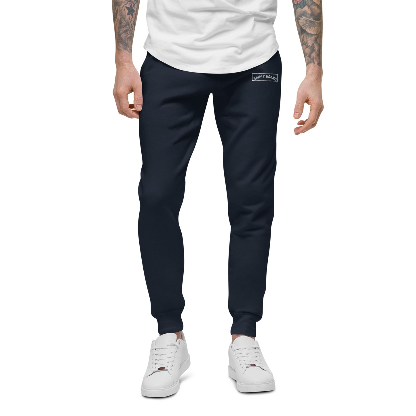 Sweatpants Fleece Unisex Joggers Navy