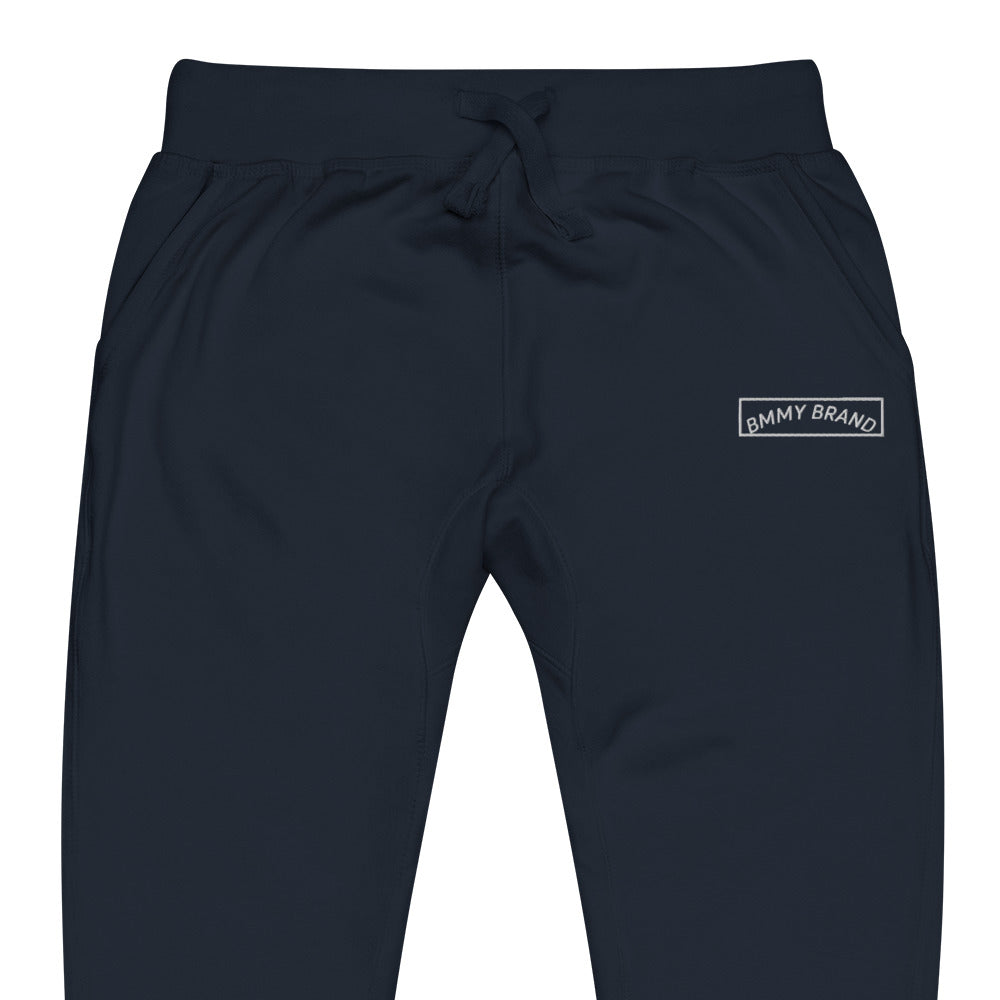 Sweatpants Fleece Unisex Joggers Navy