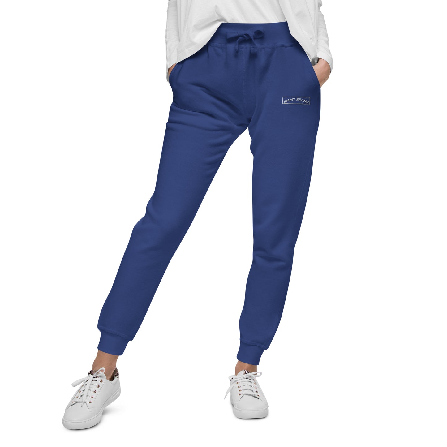 Sweatpants Fleece Unisex Joggers Royal Blue