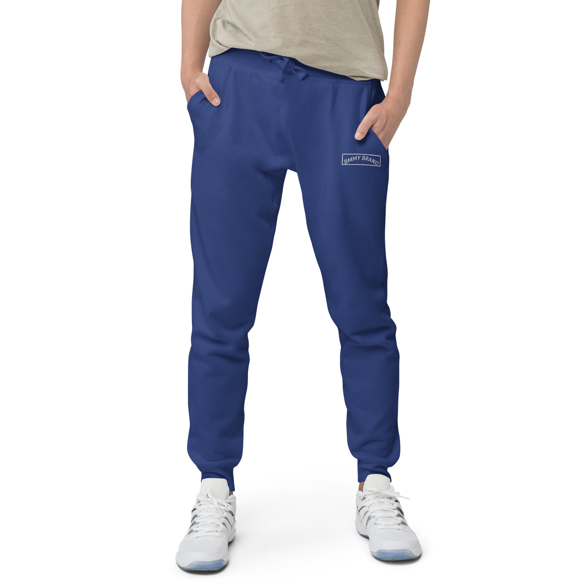 Sweatpants Fleece Unisex Joggers Royal Blue